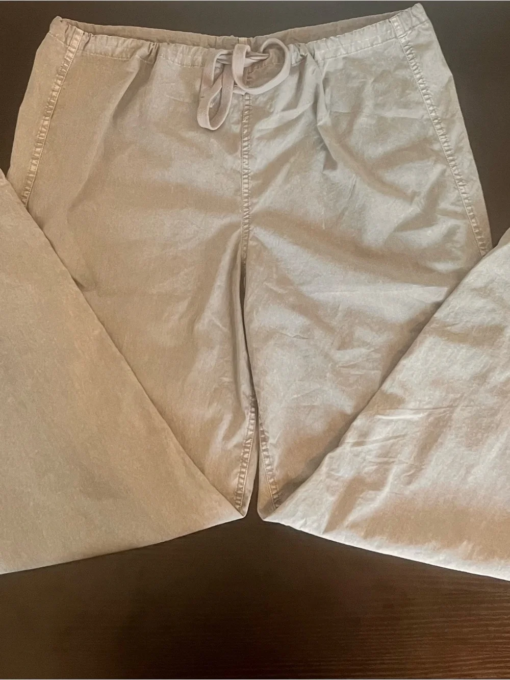 SKIMS Wide Leg Drawstring Lounge Pants - Size XS ( can adjust up to Large) 🐝 - Picture 1 of 4